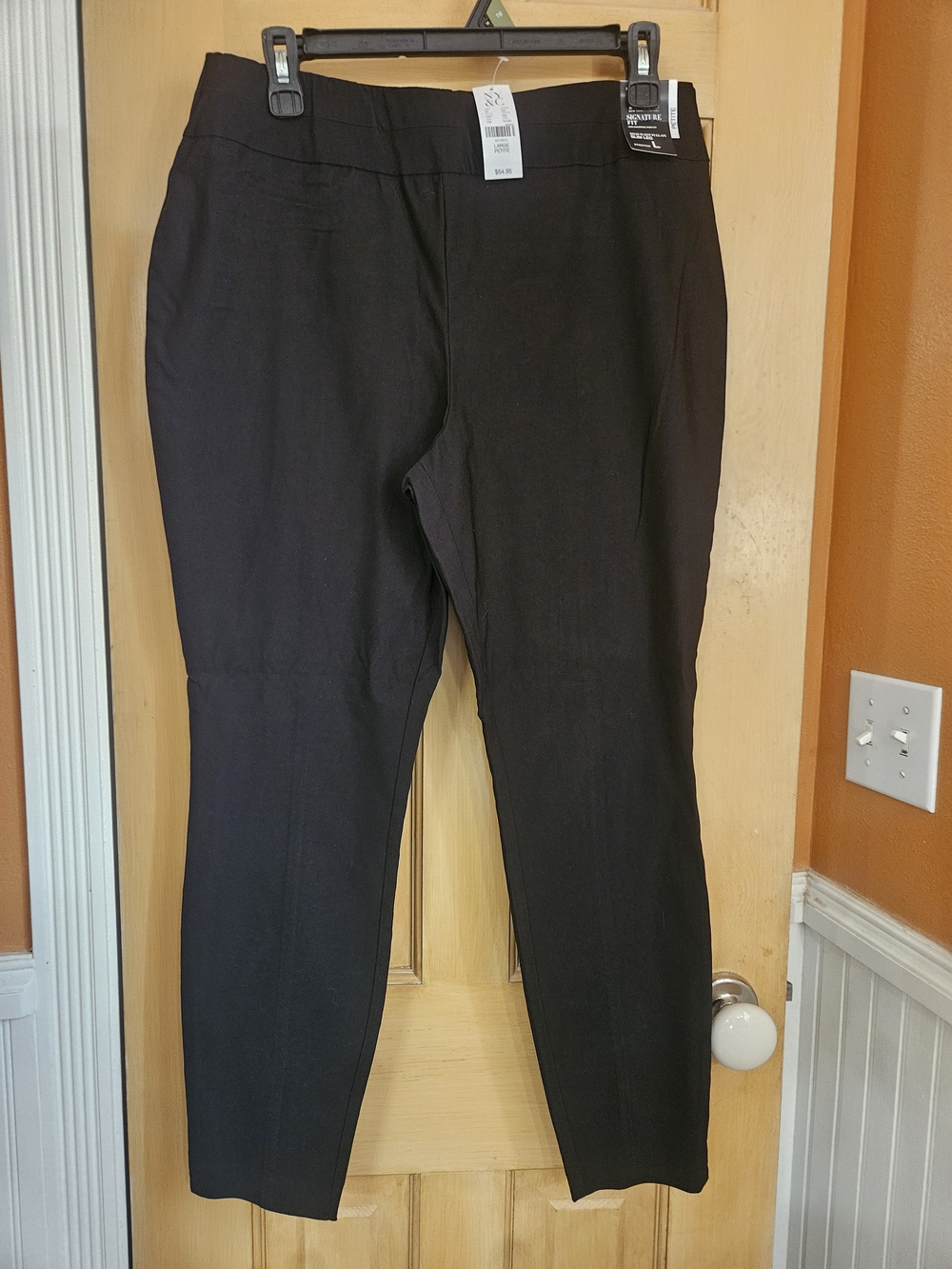 New York & Co Black Women's Pull-On Pants - Stretch Waist